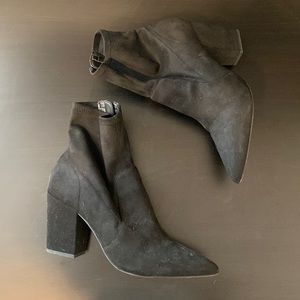 Ann taylor black sock bootie